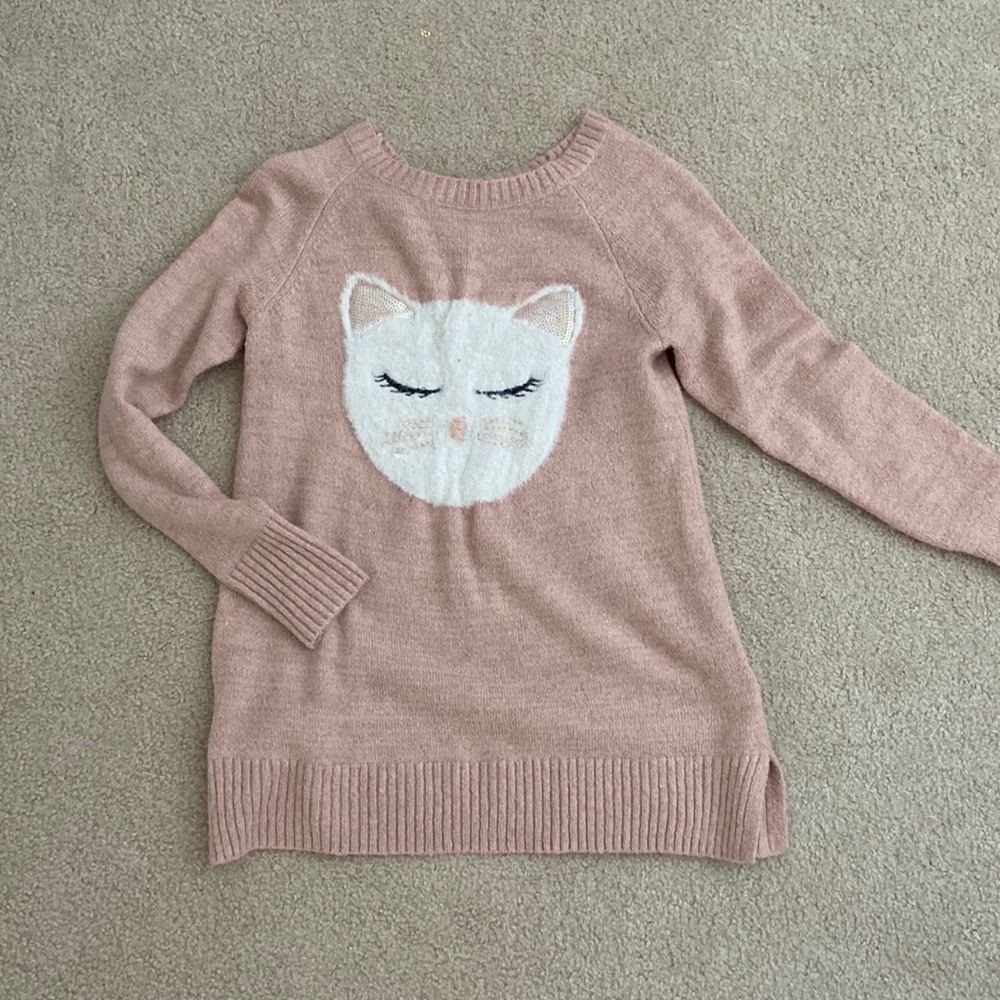 Kitty sweater size small